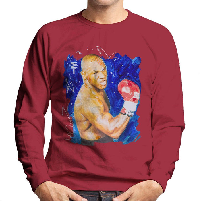 Sidney Maurer Original Portrait Of Mike Tyson Mens Sweatshirt - Mens Sweatshirt