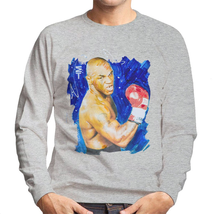 Sidney Maurer Original Portrait Of Mike Tyson Mens Sweatshirt - Mens Sweatshirt