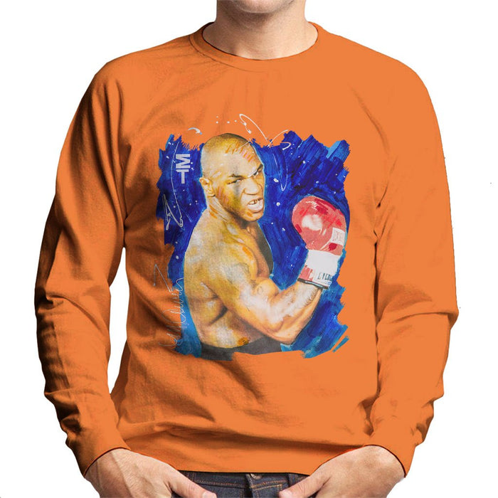 Sidney Maurer Original Portrait Of Mike Tyson Mens Sweatshirt - Mens Sweatshirt