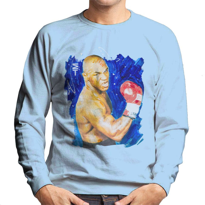 Sidney Maurer Original Portrait Of Mike Tyson Mens Sweatshirt - Mens Sweatshirt