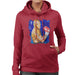 Sidney Maurer Original Portrait Of Mike Tyson Womens Hooded Sweatshirt - Womens Hooded Sweatshirt
