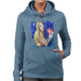 Sidney Maurer Original Portrait Of Mike Tyson Womens Hooded Sweatshirt - Womens Hooded Sweatshirt