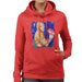 Sidney Maurer Original Portrait Of Mike Tyson Womens Hooded Sweatshirt - Womens Hooded Sweatshirt