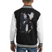 Sidney Maurer Original Portrait Of Michael Jackson White Glove Kids Varsity Jacket - Kids Boys Varsity Jacket