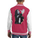 Sidney Maurer Original Portrait Of Michael Jackson White Glove Kids Varsity Jacket - Kids Boys Varsity Jacket