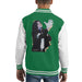 Sidney Maurer Original Portrait Of Michael Jackson White Glove Kids Varsity Jacket - Kids Boys Varsity Jacket