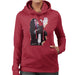 Sidney Maurer Original Portrait Of Michael Jackson White Glove Womens Hooded Sweatshirt - Womens Hooded Sweatshirt