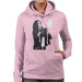 Sidney Maurer Original Portrait Of Michael Jackson White Glove Womens Hooded Sweatshirt - Small / Light Pink - Womens Hooded Sweatshirt