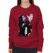 Sidney Maurer Original Portrait Of Michael Jackson White Glove Womens Sweatshirt - Womens Sweatshirt