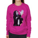 Sidney Maurer Original Portrait Of Michael Jackson White Glove Womens Sweatshirt - Womens Sweatshirt