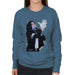 Sidney Maurer Original Portrait Of Michael Jackson White Glove Womens Sweatshirt - Womens Sweatshirt