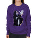 Sidney Maurer Original Portrait Of Michael Jackson White Glove Womens Sweatshirt - Womens Sweatshirt