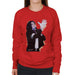 Sidney Maurer Original Portrait Of Michael Jackson White Glove Womens Sweatshirt - Womens Sweatshirt