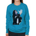Sidney Maurer Original Portrait Of Michael Jackson White Glove Womens Sweatshirt - Womens Sweatshirt
