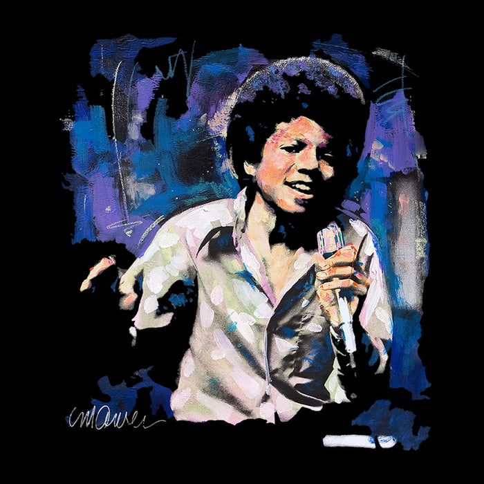 Sidney Maurer Original Portrait Of Young Michael Jackson Men's Vest