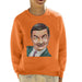 Sidney Maurer Original Portrait Of Mr Bean Rowan Atkinson Kids Sweatshirt - Kids Boys Sweatshirt