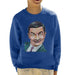 Sidney Maurer Original Portrait Of Mr Bean Rowan Atkinson Kids Sweatshirt - Kids Boys Sweatshirt