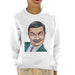 Sidney Maurer Original Portrait Of Mr Bean Rowan Atkinson Kids Sweatshirt - Kids Boys Sweatshirt