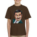 Sidney Maurer Original Portrait Of Mr Bean Rowan Atkinson Kids T-Shirt - Kids Boys T-Shirt