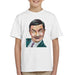 Sidney Maurer Original Portrait Of Mr Bean Rowan Atkinson Kids T-Shirt - Kids Boys T-Shirt