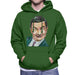 Sidney Maurer Original Portrait Of Mr Bean Rowan Atkinson Mens Hooded Sweatshirt - Mens Hooded Sweatshirt