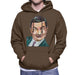 Sidney Maurer Original Portrait Of Mr Bean Rowan Atkinson Mens Hooded Sweatshirt - Mens Hooded Sweatshirt