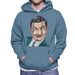 Sidney Maurer Original Portrait Of Mr Bean Rowan Atkinson Mens Hooded Sweatshirt - Mens Hooded Sweatshirt