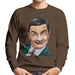Sidney Maurer Original Portrait Of Mr Bean Rowan Atkinson Mens Sweatshirt - Mens Sweatshirt