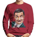 Sidney Maurer Original Portrait Of Mr Bean Rowan Atkinson Mens Sweatshirt - Mens Sweatshirt