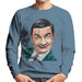 Sidney Maurer Original Portrait Of Mr Bean Rowan Atkinson Mens Sweatshirt - Mens Sweatshirt