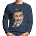 Sidney Maurer Original Portrait Of Mr Bean Rowan Atkinson Mens Sweatshirt - Mens Sweatshirt
