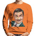 Sidney Maurer Original Portrait Of Mr Bean Rowan Atkinson Mens Sweatshirt - Mens Sweatshirt