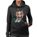 Sidney Maurer Original Portrait Of Mr Bean Rowan Atkinson Womens Hooded Sweatshirt - Womens Hooded Sweatshirt