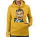 Sidney Maurer Original Portrait Of Mr Bean Rowan Atkinson Womens Hooded Sweatshirt - Womens Hooded Sweatshirt