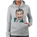 Sidney Maurer Original Portrait Of Mr Bean Rowan Atkinson Womens Hooded Sweatshirt - Womens Hooded Sweatshirt