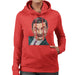 Sidney Maurer Original Portrait Of Mr Bean Rowan Atkinson Womens Hooded Sweatshirt - Womens Hooded Sweatshirt