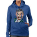 Sidney Maurer Original Portrait Of Mr Bean Rowan Atkinson Womens Hooded Sweatshirt - Womens Hooded Sweatshirt