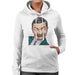 Sidney Maurer Original Portrait Of Mr Bean Rowan Atkinson Womens Hooded Sweatshirt - Womens Hooded Sweatshirt