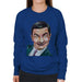 Sidney Maurer Original Portrait Of Mr Bean Rowan Atkinson Womens Sweatshirt - Womens Sweatshirt