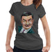 Sidney Maurer Original Portrait Of Mr Bean Rowan Atkinson Womens T-Shirt - Womens T-Shirt