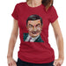 Sidney Maurer Original Portrait Of Mr Bean Rowan Atkinson Womens T-Shirt - Womens T-Shirt