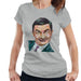 Sidney Maurer Original Portrait Of Mr Bean Rowan Atkinson Womens T-Shirt - Womens T-Shirt
