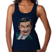 Sidney Maurer Original Portrait Of Mr Bean Rowan Atkinson Womens Vest - Small / Navy Blue - Womens Vest