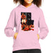 Sidney Maurer Original Portrait Of Muhammad Ali Sonny Liston Knockout Kids Hooded Sweatshirt - Light Pink / X-Small (3-4 yrs) - Kids Boys