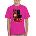 Sidney Maurer Original Portrait Of Muhammad Ali Sonny Liston Knockout Kids T-Shirt - Hot Pink / X-Small (3-4 yrs) - Kids Boys T-Shirt