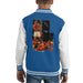 Sidney Maurer Original Portrait Of Muhammad Ali Sonny Liston Knockout Kids Varsity Jacket - X-Small (3-4 yrs) / Royal/White - Kids Boys