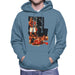 Sidney Maurer Original Portrait Of Muhammad Ali Sonny Liston Knockout Mens Hooded Sweatshirt - Mens Hooded Sweatshirt