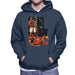 Sidney Maurer Original Portrait Of Muhammad Ali Sonny Liston Knockout Mens Hooded Sweatshirt - Mens Hooded Sweatshirt
