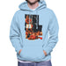 Sidney Maurer Original Portrait Of Muhammad Ali Sonny Liston Knockout Mens Hooded Sweatshirt - Mens Hooded Sweatshirt