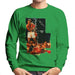 Sidney Maurer Original Portrait Of Muhammad Ali Sonny Liston Knockout Mens Sweatshirt - Mens Sweatshirt